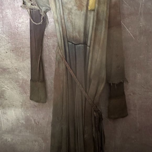 distressed dystopian robe cardigan - Picture 6 of 10